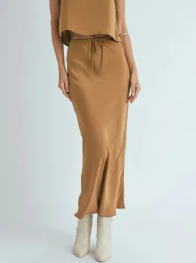 Sadie & Sage Fast Lane Bias Maxi Skirt