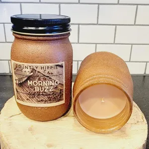 16 oz. MORNING BUZZ Rustic Farmhouse Candle