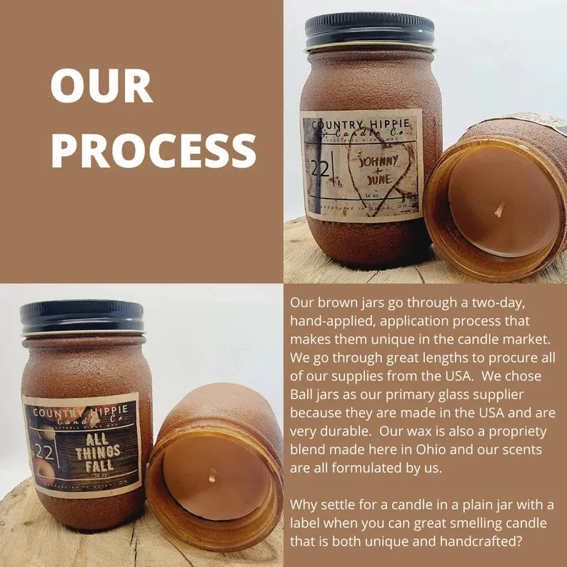 16 oz. Pecan Waffles Rustic Farmhouse Candle