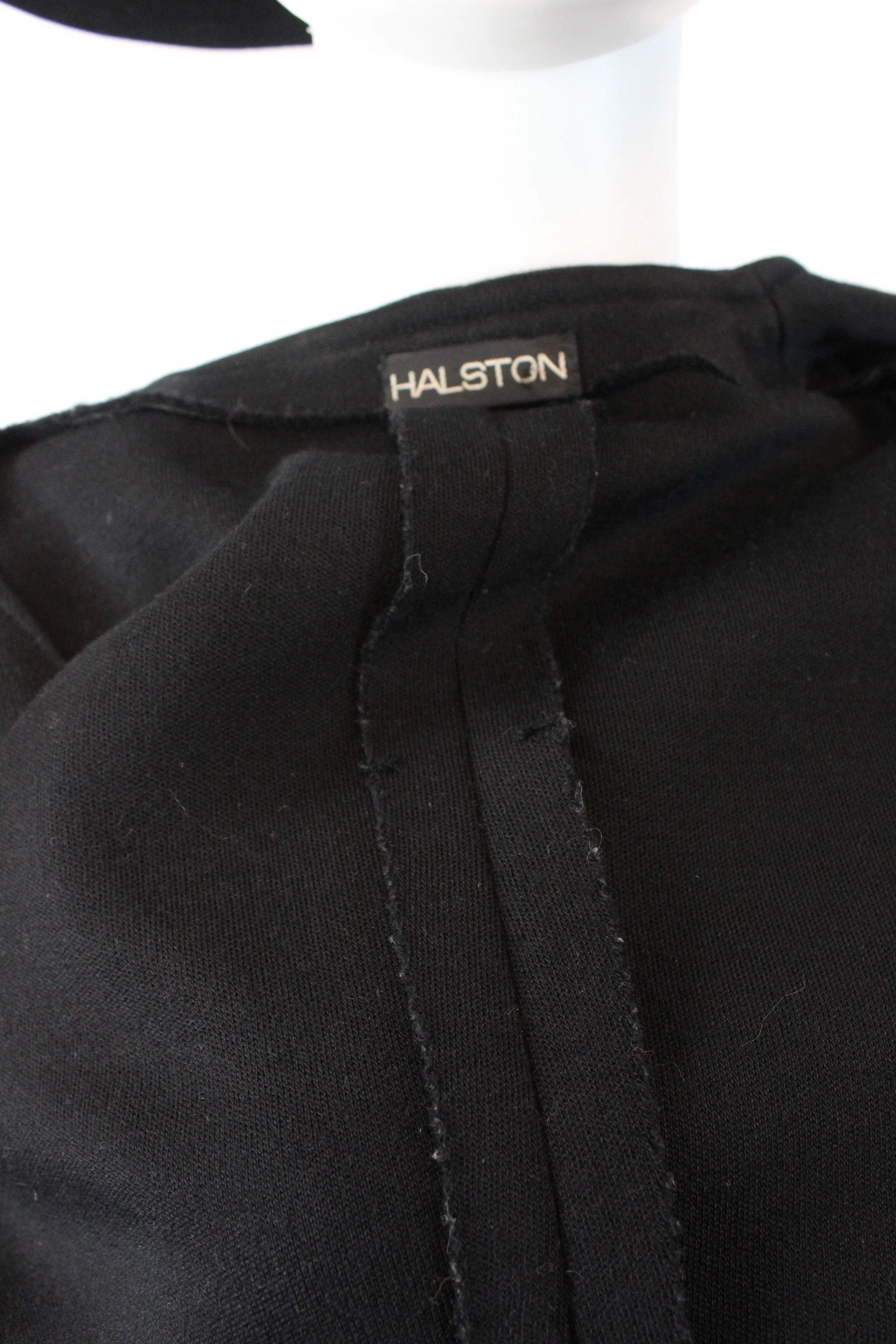 1970s HALSTON SUIT wrap skirt and jacket xs | new winter