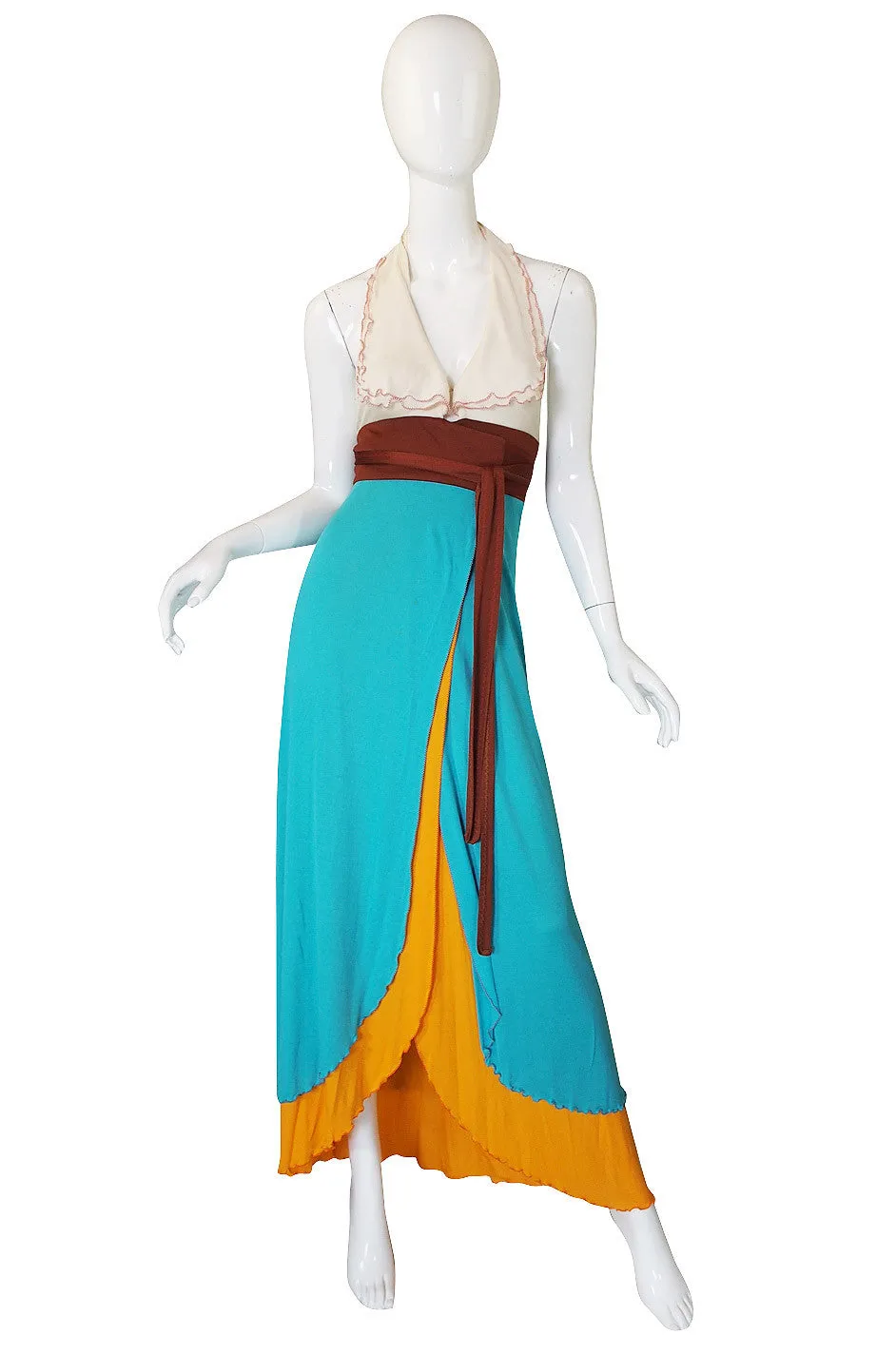 1972 Stephen Burrows Museum Exhibit Dress