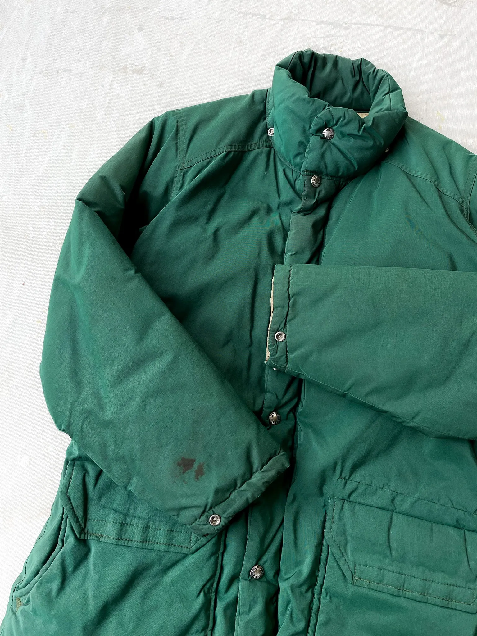 70’s The North Face Brown Label Goose Down Puffy Jacket—[M]