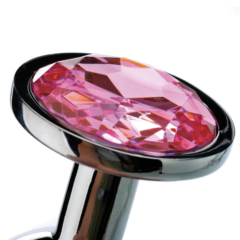 Adam & Eve Pink Gem Anal Plug Small