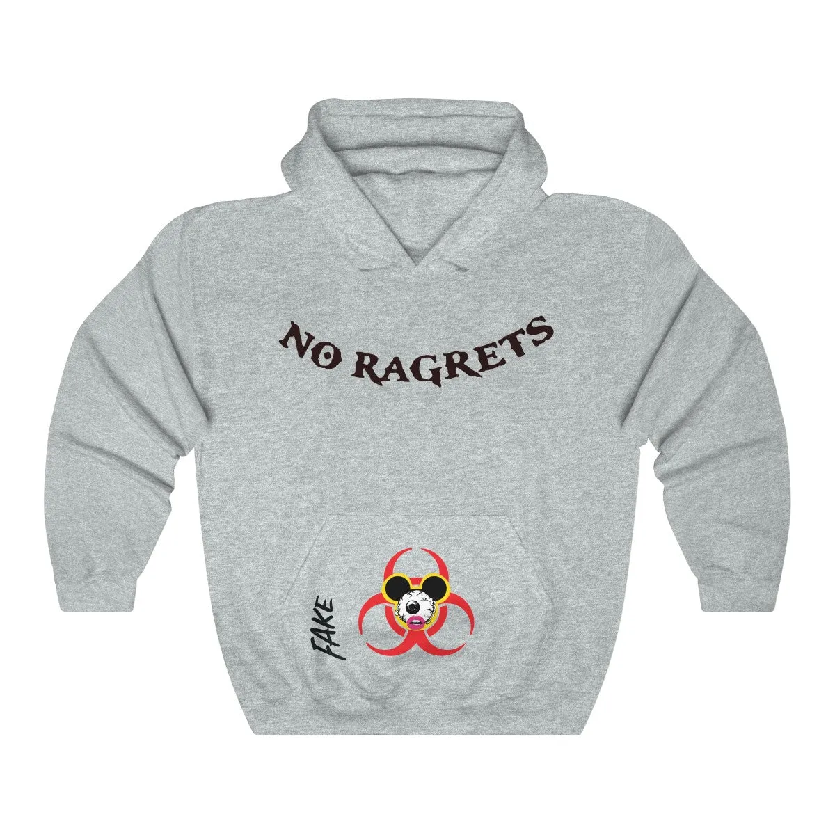 AEQEA x FAKE No Ragrets Oenun Hoodie Pullover Sweatshirt