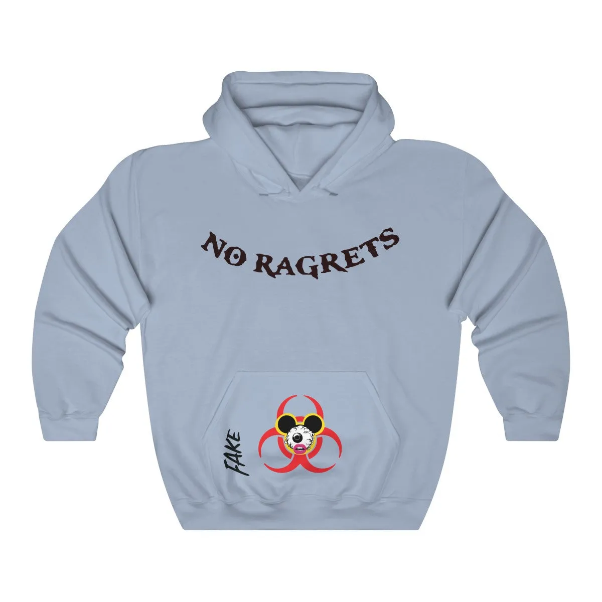 AEQEA x FAKE No Ragrets Oenun Hoodie Pullover Sweatshirt