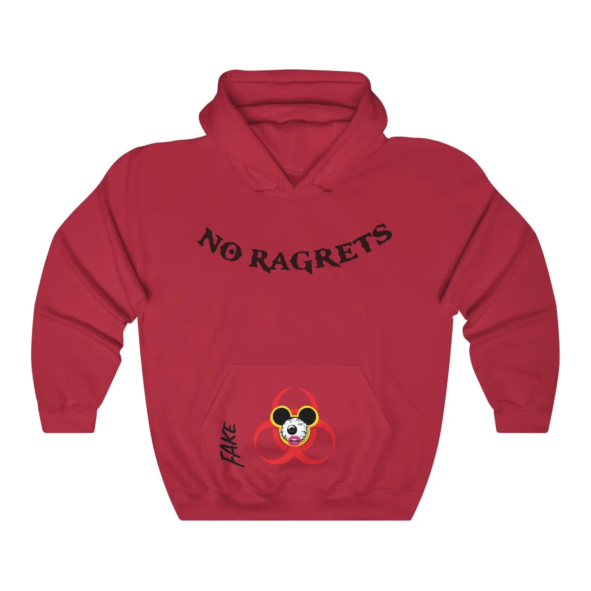 AEQEA x FAKE No Ragrets Oenun Hoodie Pullover Sweatshirt