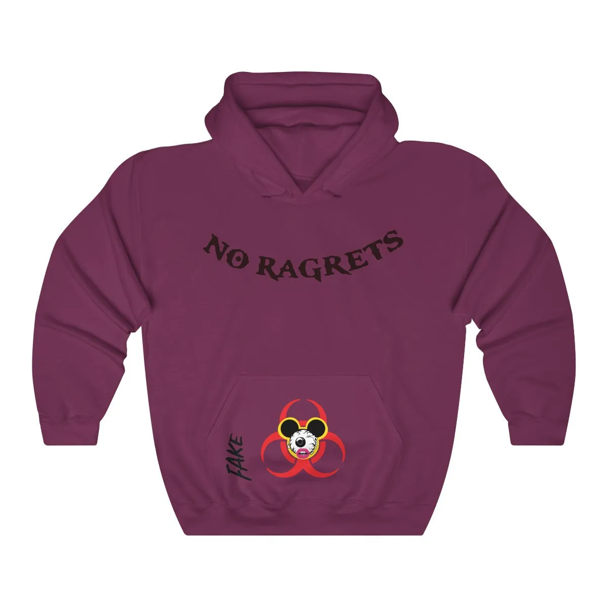 AEQEA x FAKE No Ragrets Oenun Hoodie Pullover Sweatshirt