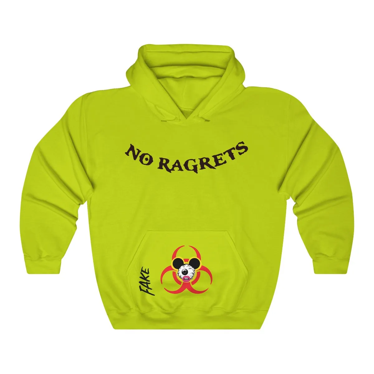 AEQEA x FAKE No Ragrets Oenun Hoodie Pullover Sweatshirt