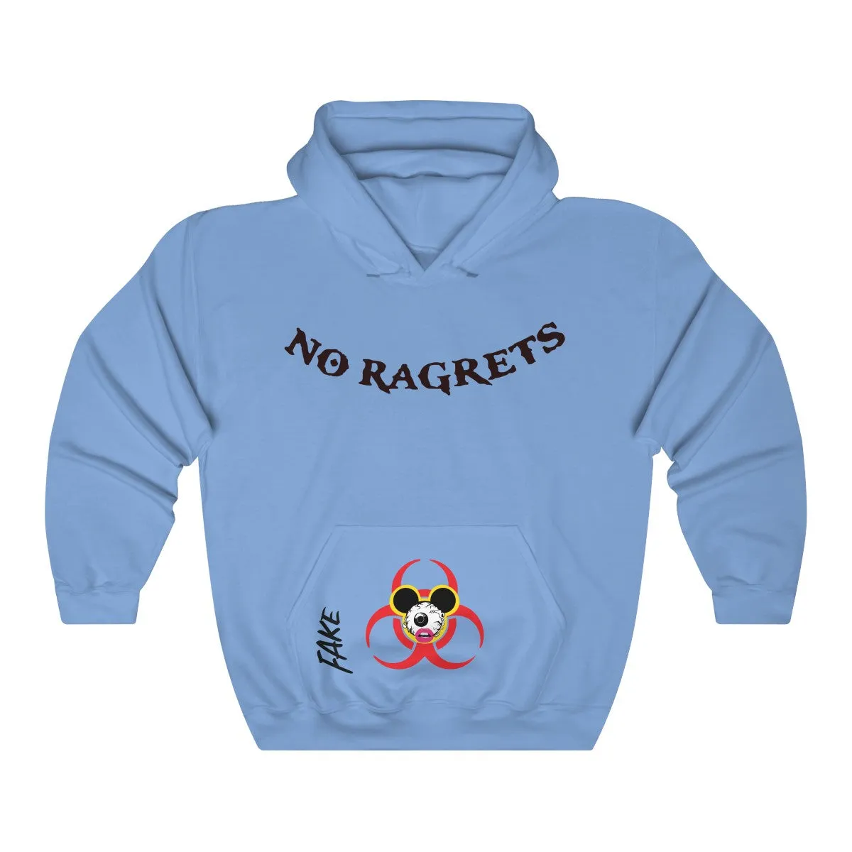 AEQEA x FAKE No Ragrets Oenun Hoodie Pullover Sweatshirt