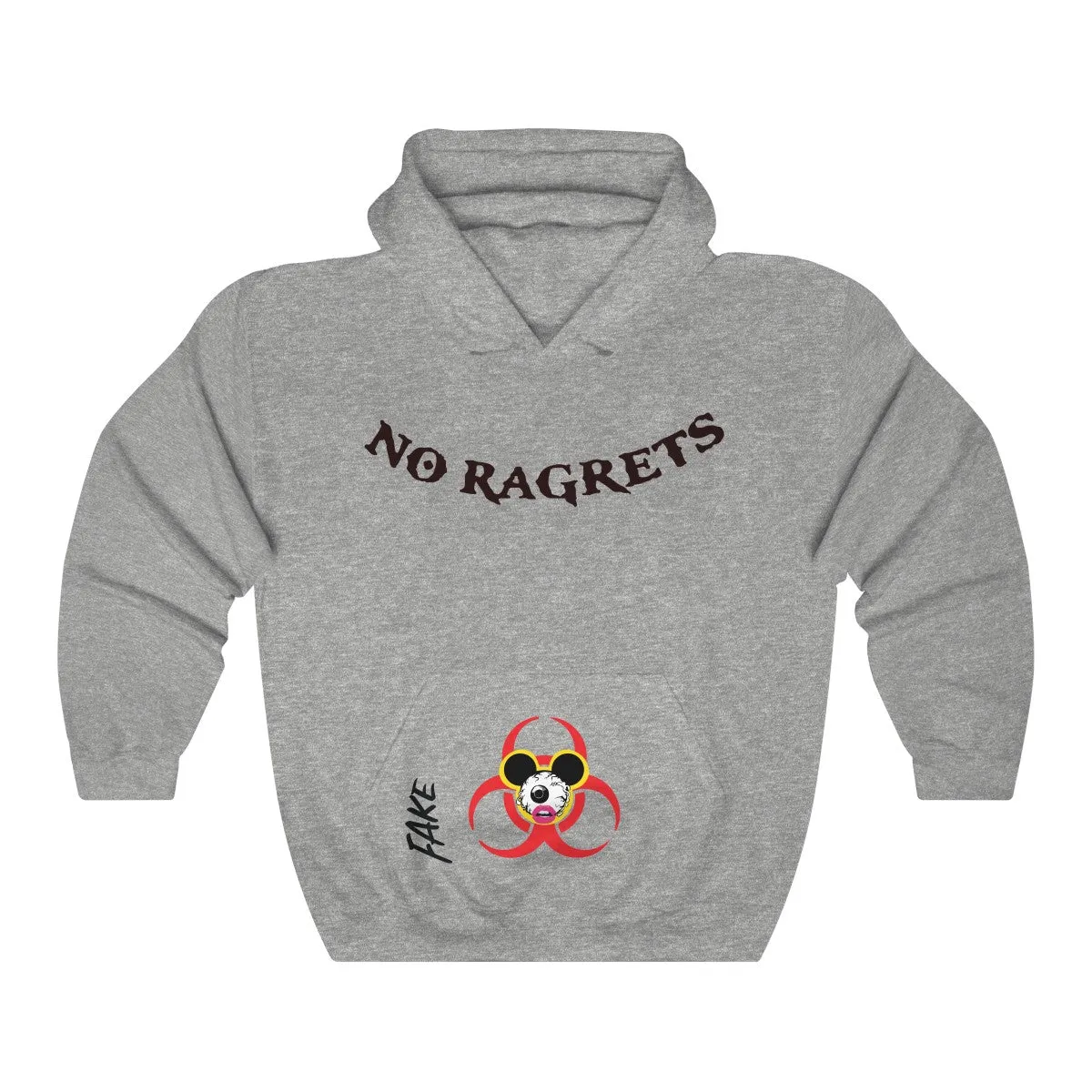 AEQEA x FAKE No Ragrets Oenun Hoodie Pullover Sweatshirt