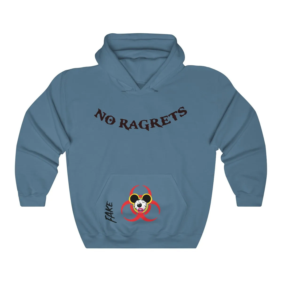 AEQEA x FAKE No Ragrets Oenun Hoodie Pullover Sweatshirt