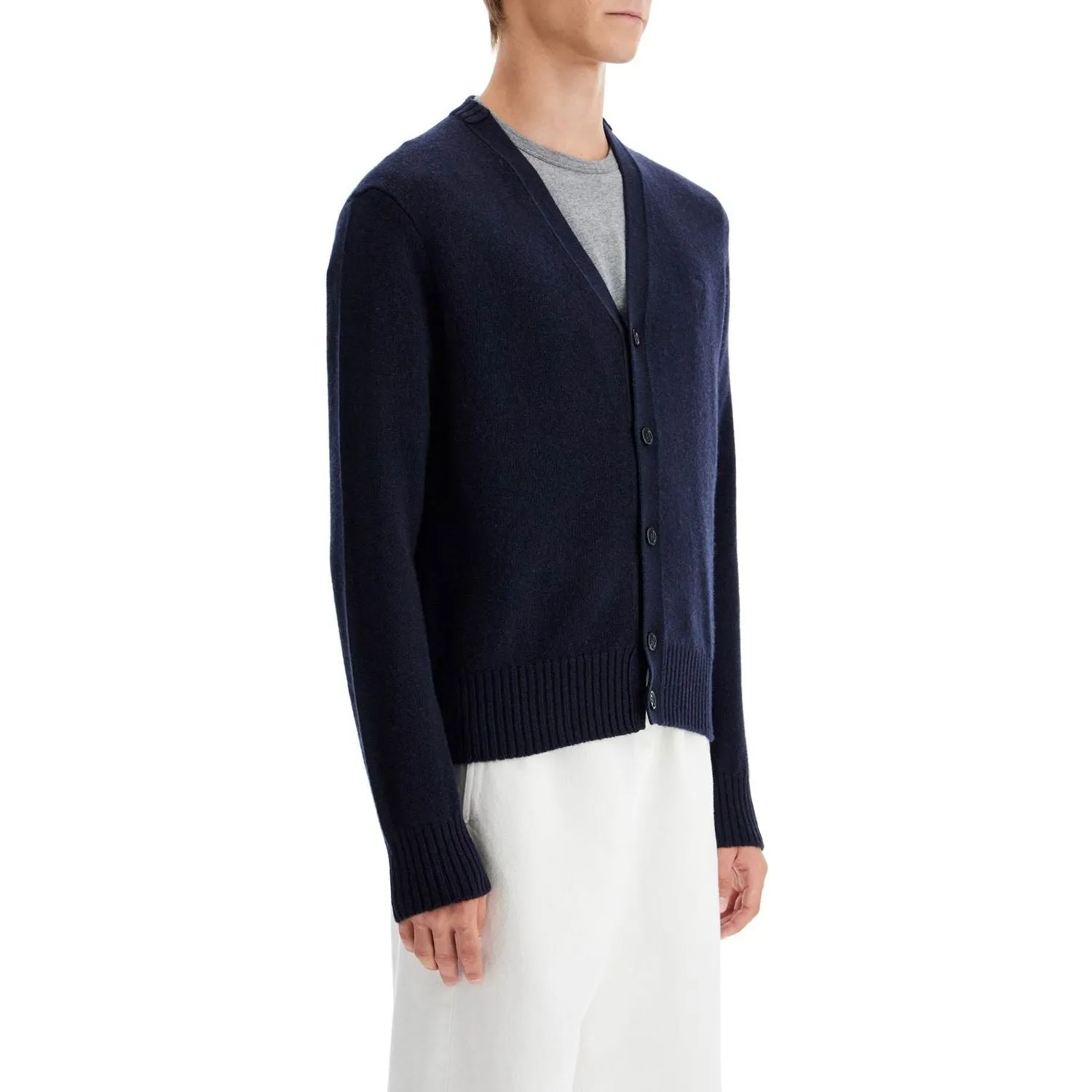 Ami Alexandre Matiussi cashmere cardigan for