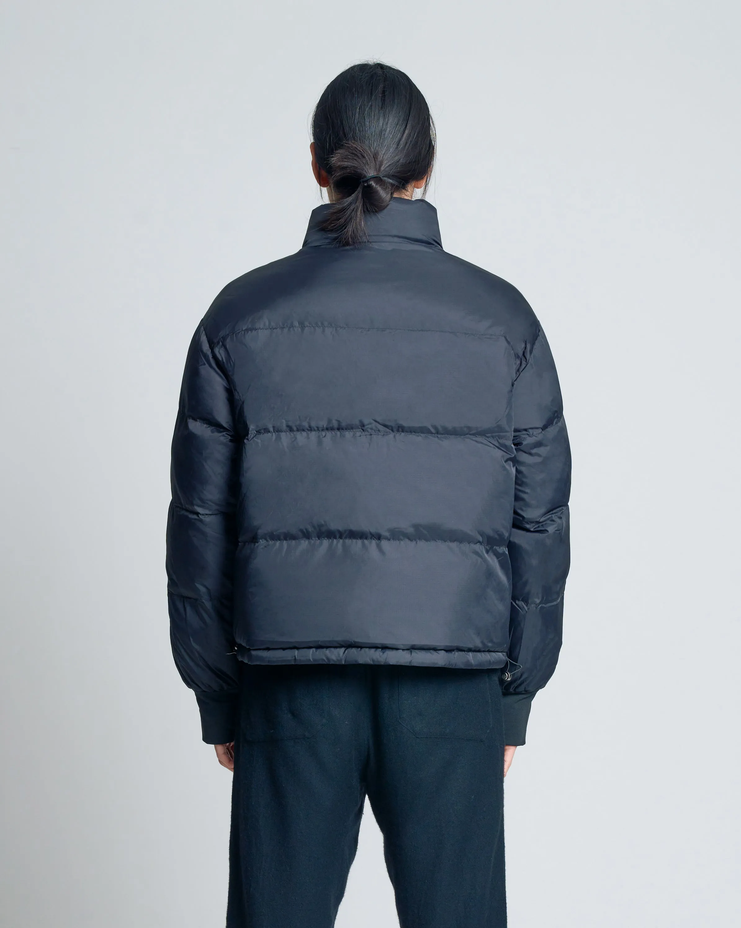 Archive Collage Puffer Jacket (Reversible)