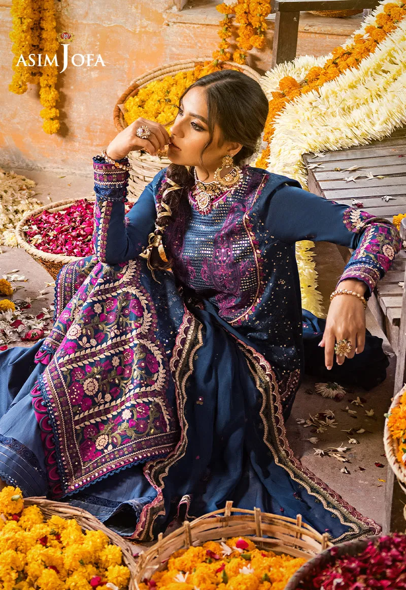 Asim Jofa Luxury Lawn Collection 2023 – AJLR-19