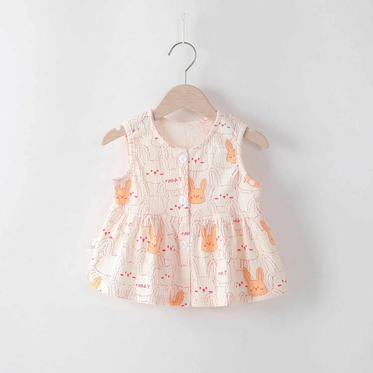 Baby Girl Dress Summer Dress Baby Princess Dress Girls' Floral Skirt Children's Vest Dress Summer Clothes Children's Clothing