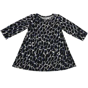 Baby Pocket Dress - Night Python