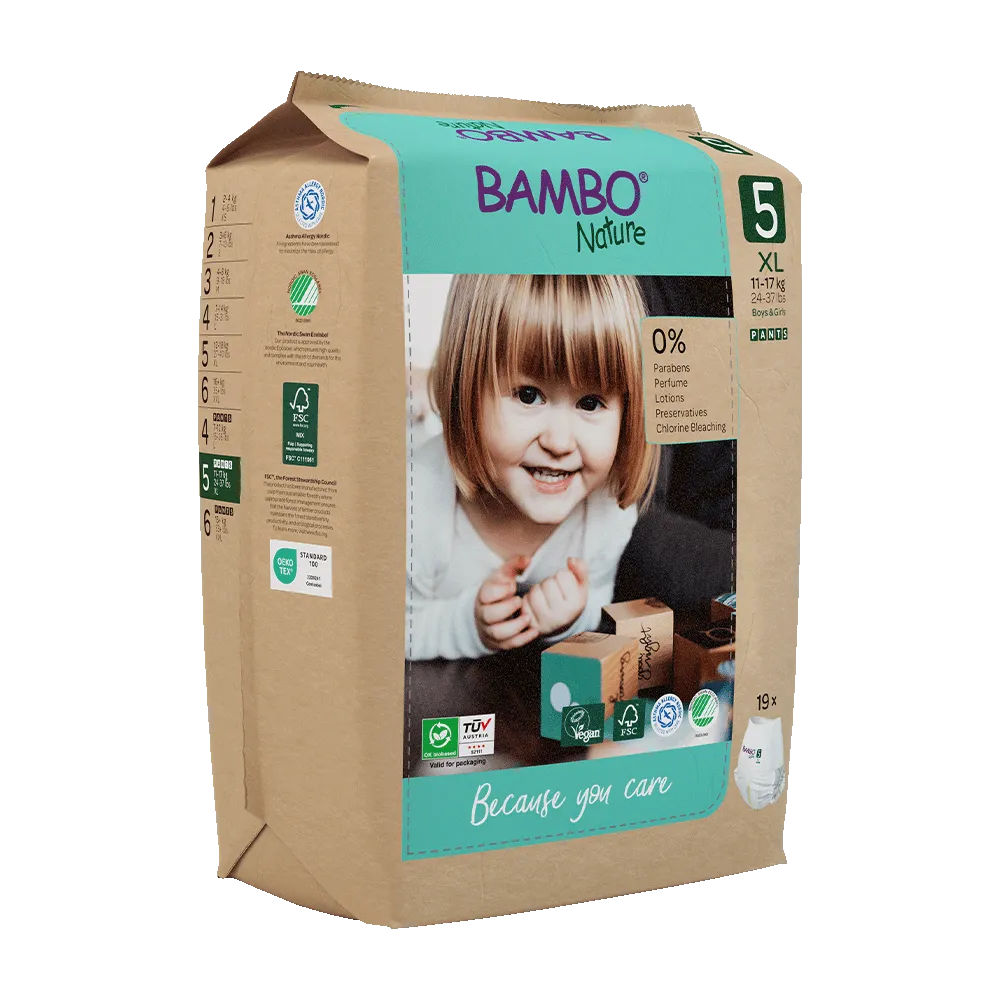 Bambo Nature Pants - Size 5 (11-17kg/24-37lbs)