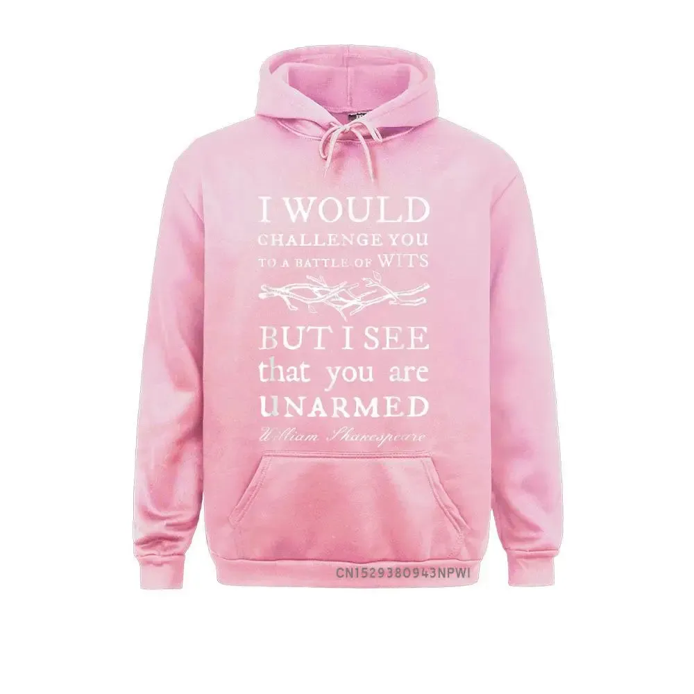 Battle Of Wits Shakespeare Quote Pullover Hoodies Sweatshirt