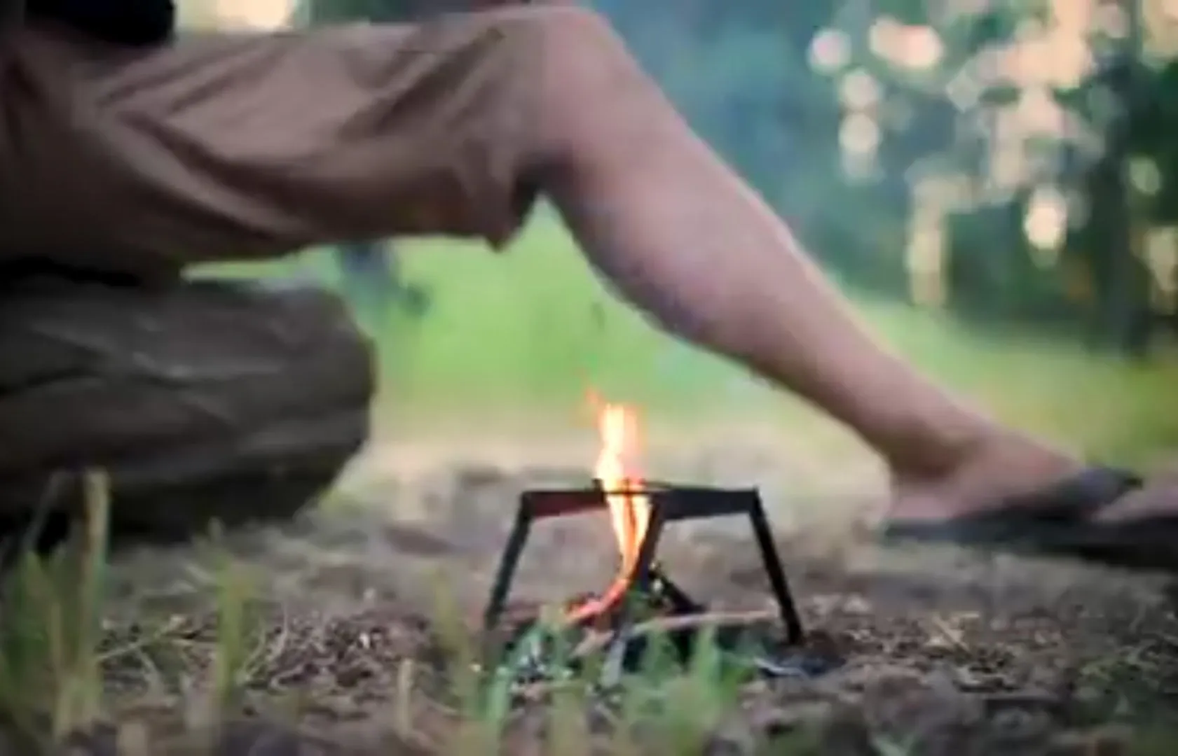 Bear Bones Twig Stove and Pocket Grill