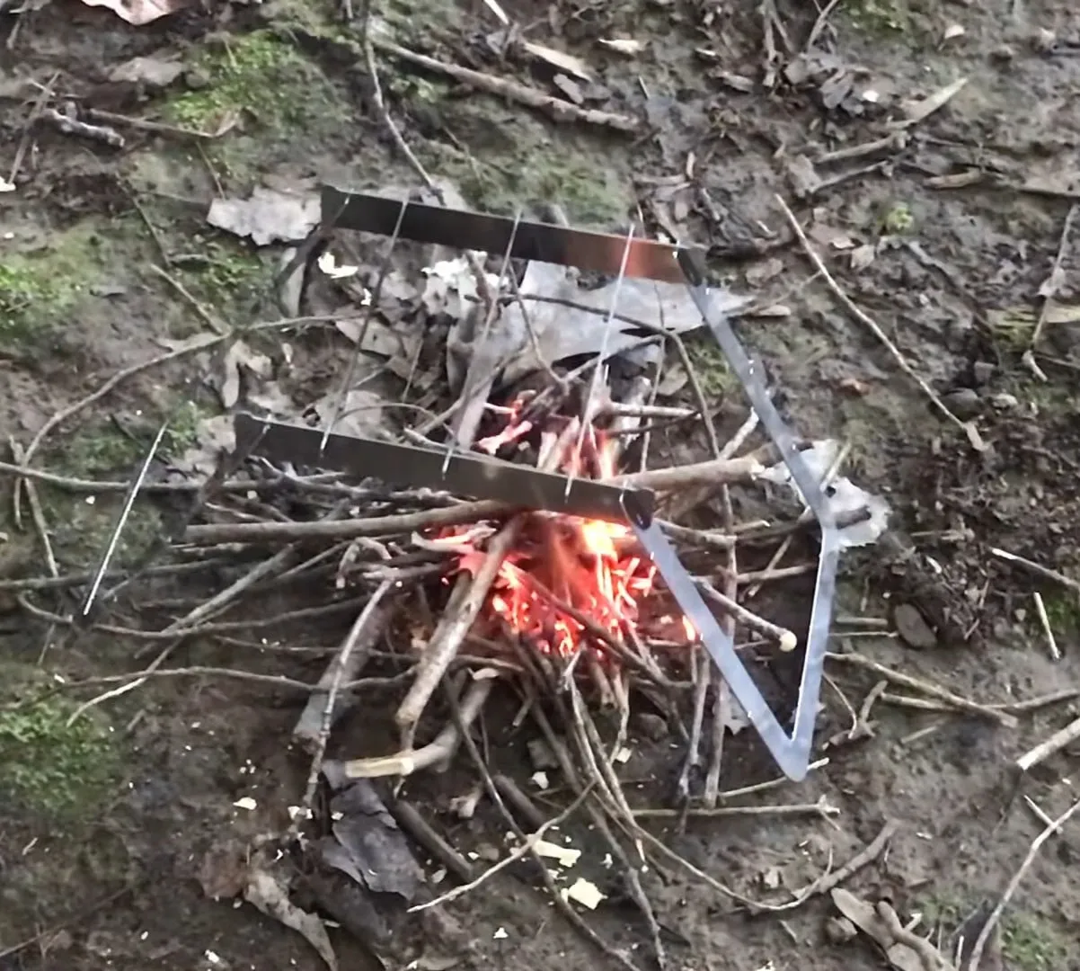 Bear Bones Twig Stove and Pocket Grill