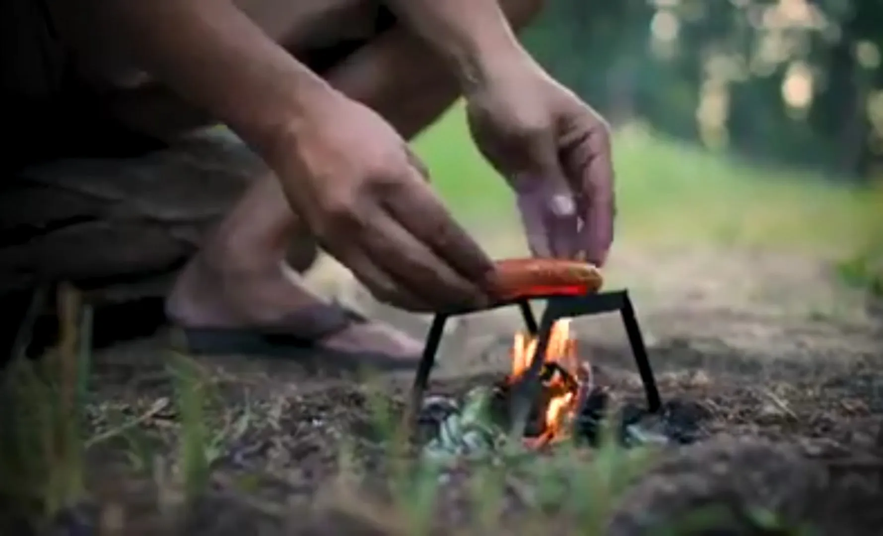 Bear Bones Twig Stove and Pocket Grill