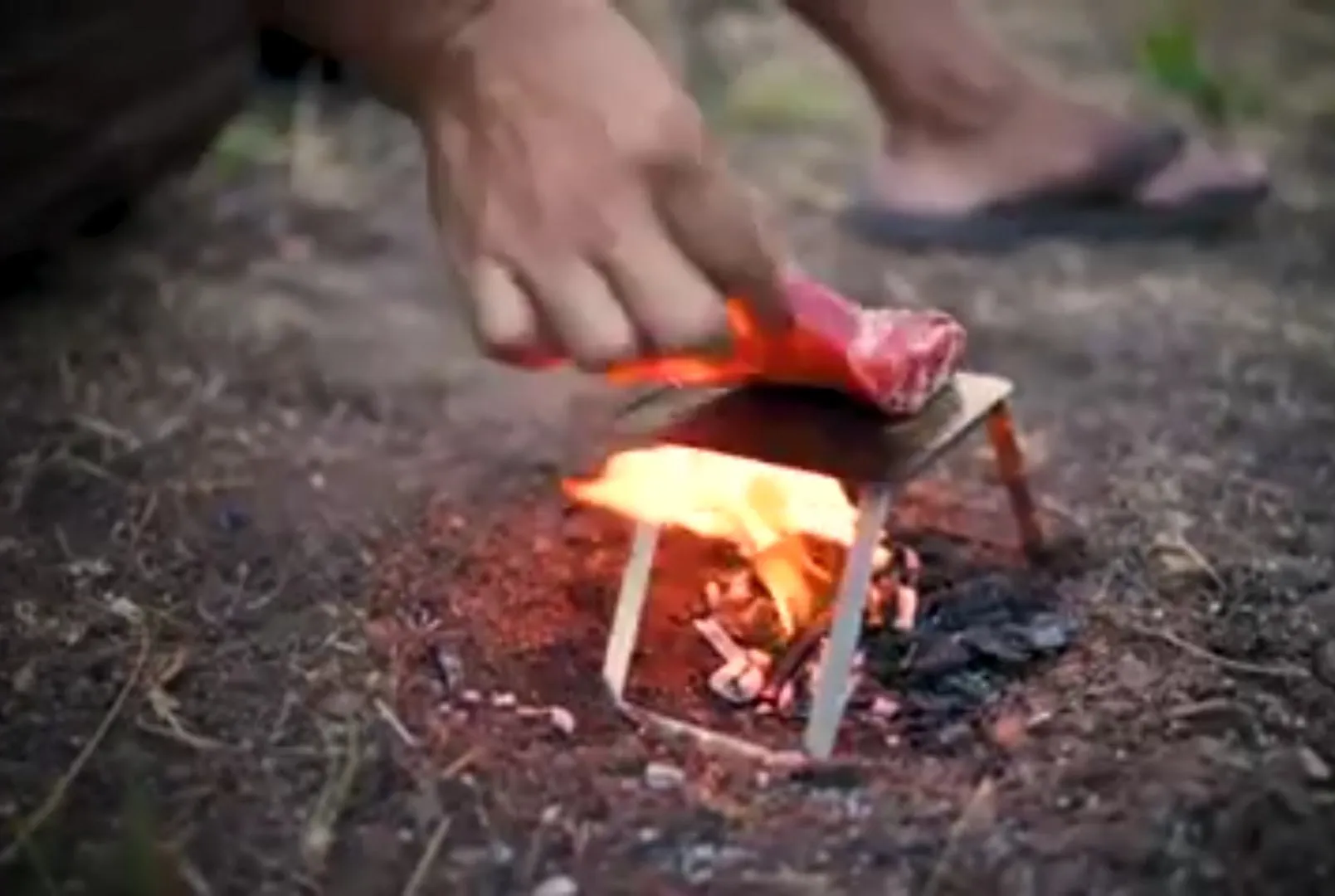 Bear Bones Twig Stove and Pocket Grill