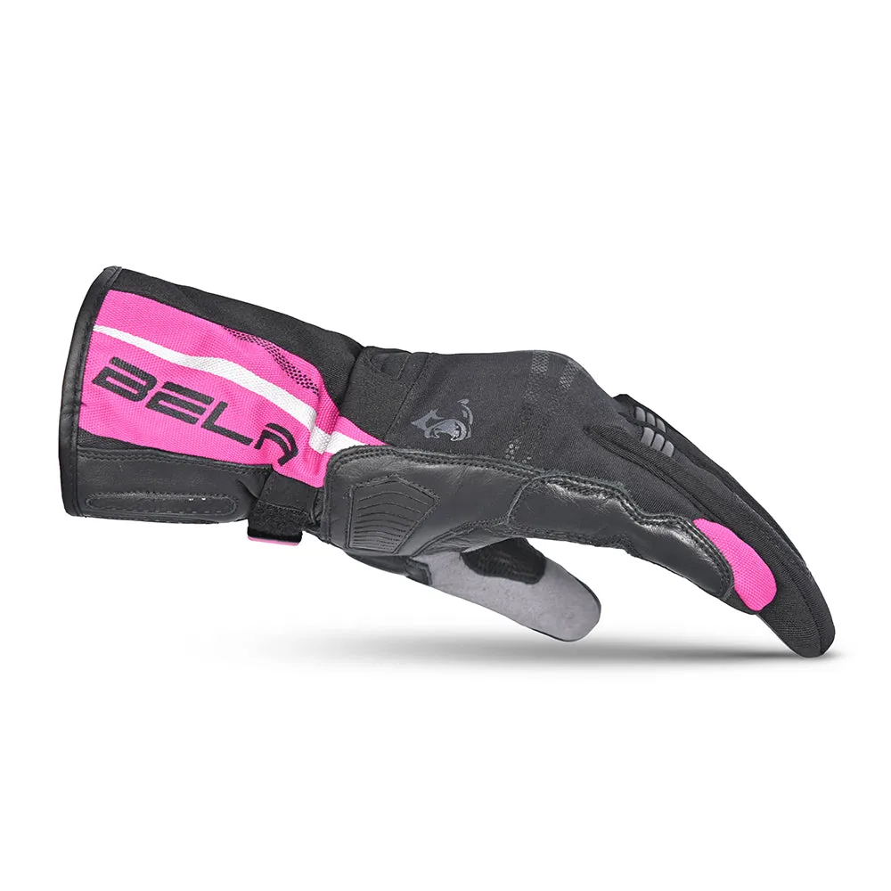 BELA Iglo Lady Winter Motorcycle Gloves Black Pink