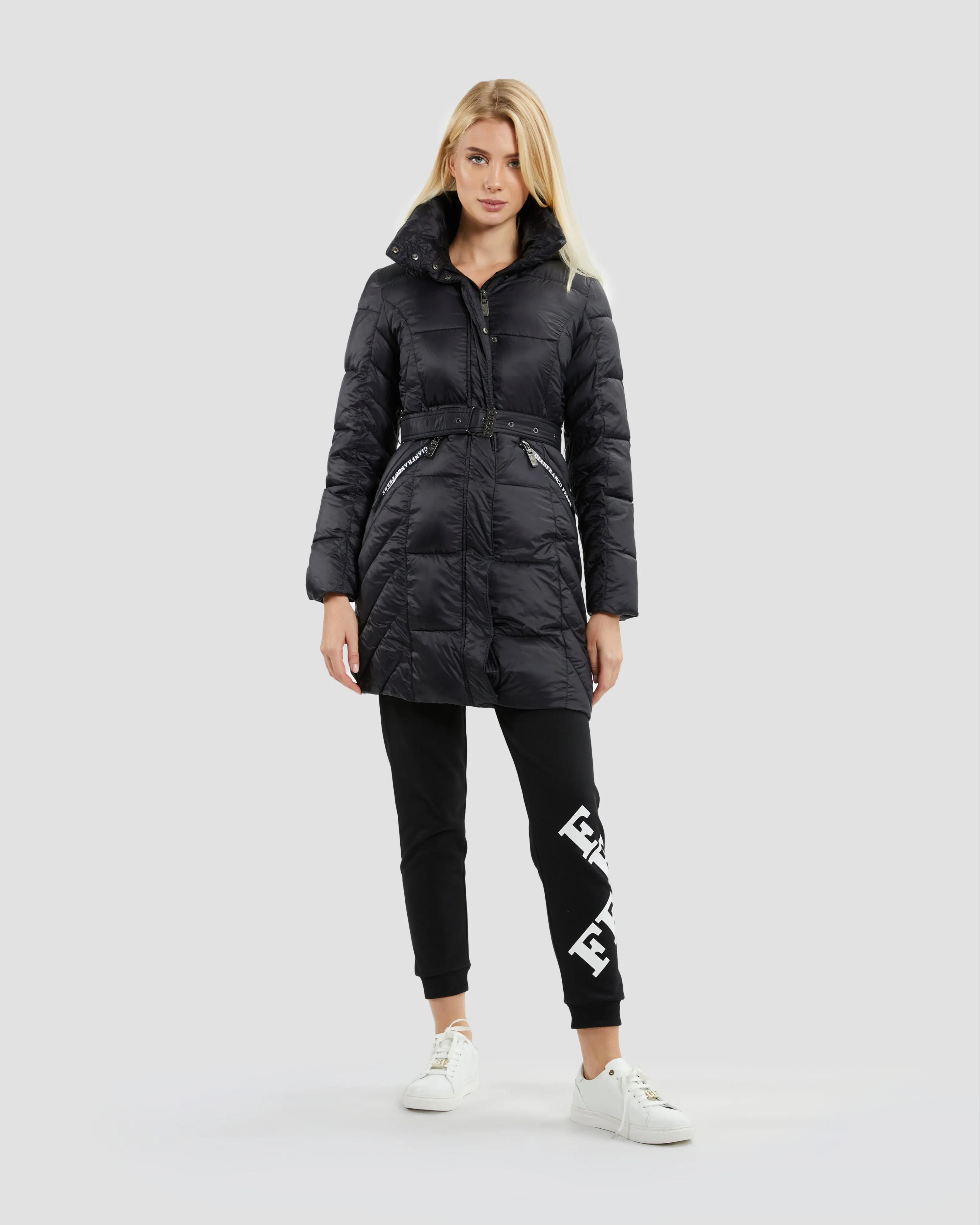 Belted Puffer Jacket