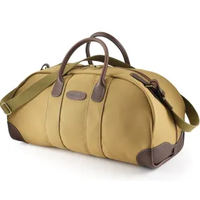 Billingham Weekender Bag - Khaki Fibrenyte, Chocolate Leather