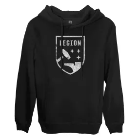 Birmingham Legion FC Mono Badge Fleece Pullover Hoodie - Black