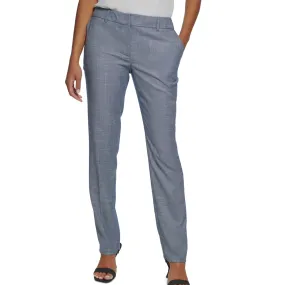 CALVIN KLEIN -  Mid-Rise Cropped Ankle Pants