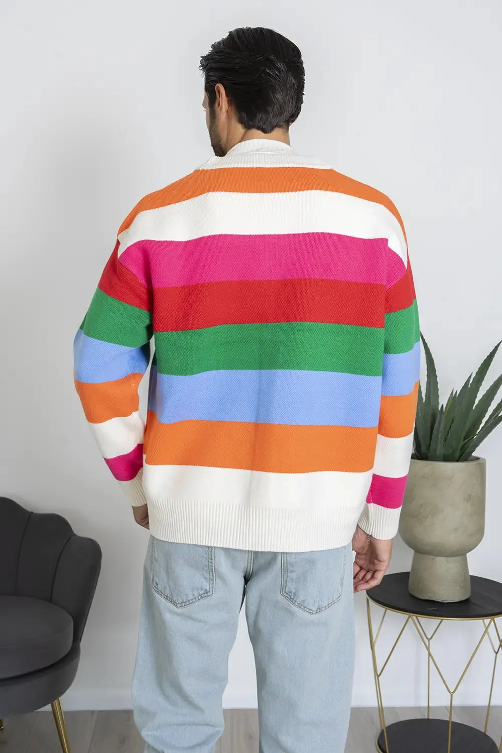 Cardigan Multicolor Oversize Art. Mg140