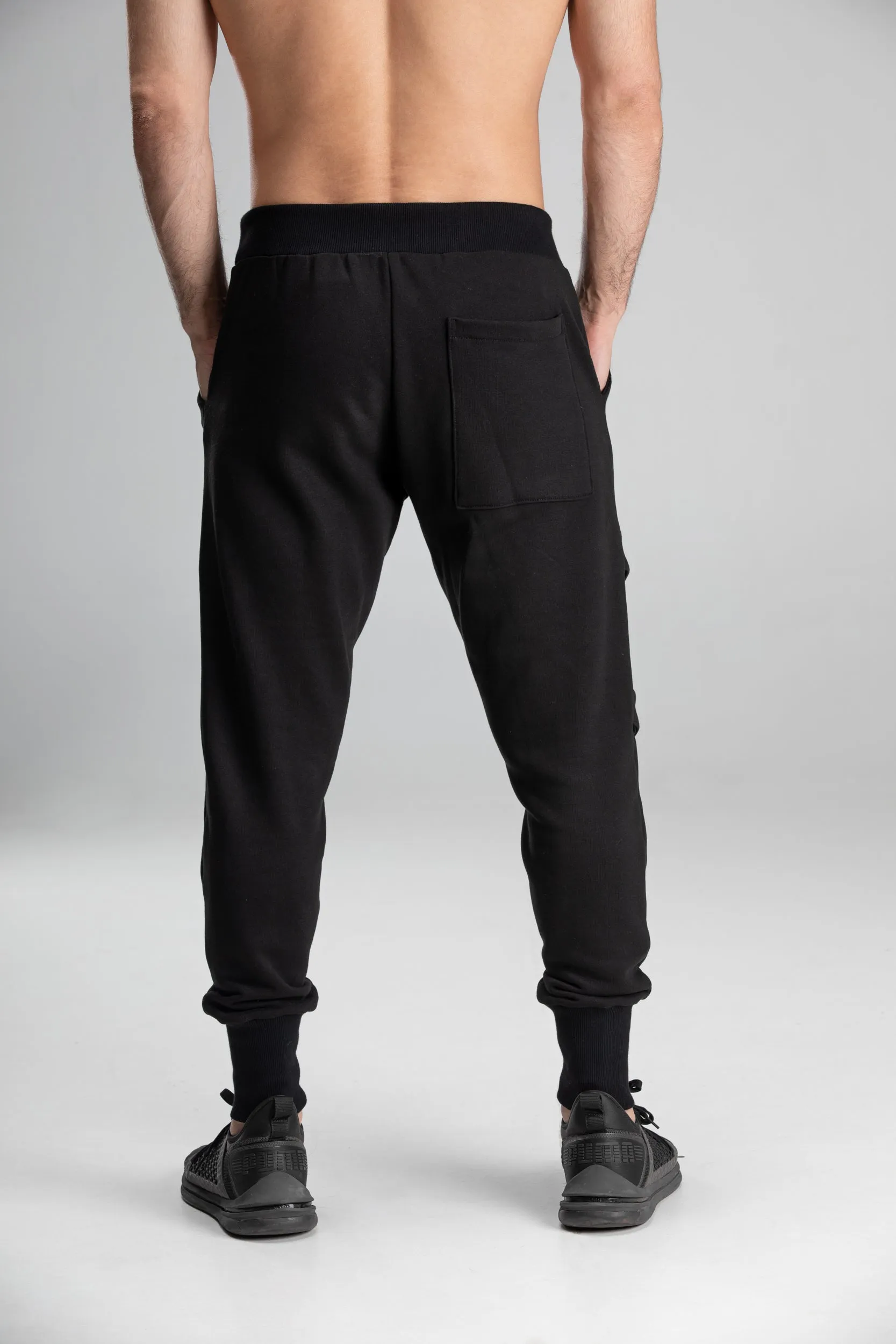 Cargo drop crotch harem pants