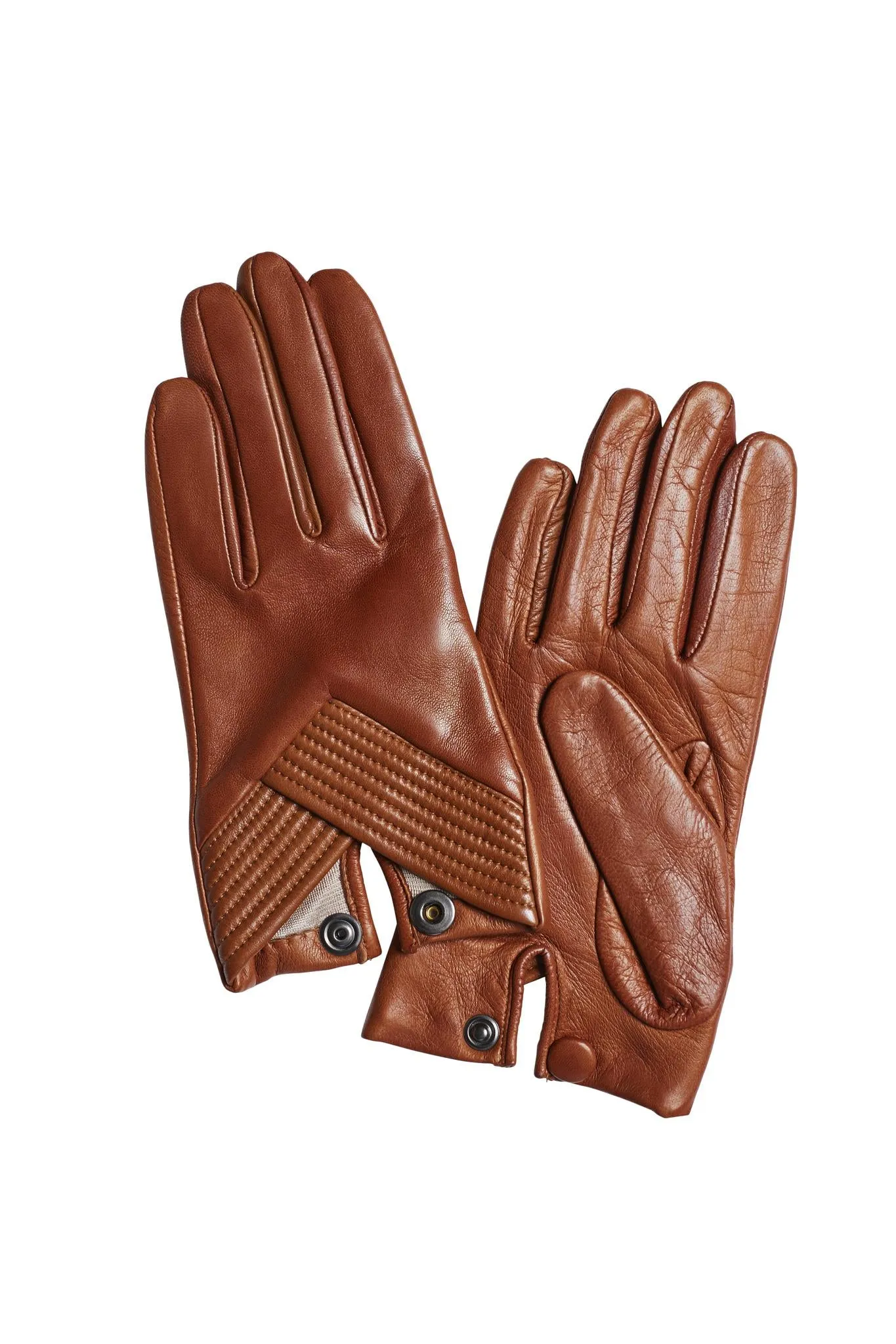 Caroline - Women's Silk Lined Leather Gloves