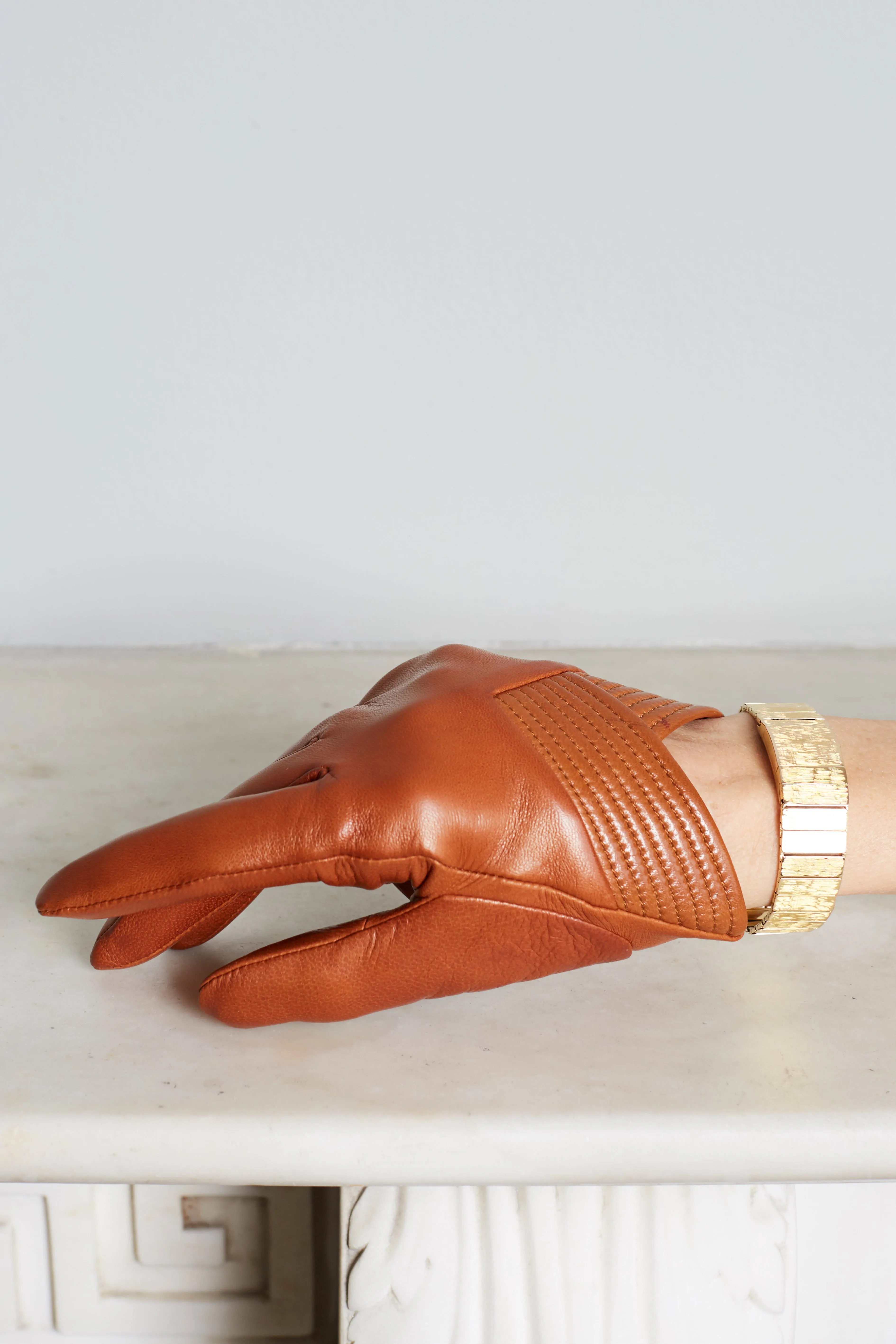 Caroline - Women's Silk Lined Leather Gloves