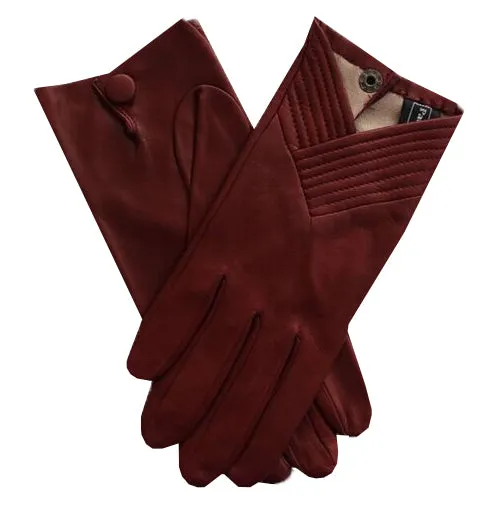 Caroline - Women's Silk Lined Leather Gloves