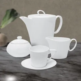 Charles Millen Signature Collection Classic Conversation Wave 9 Piece Tea Set