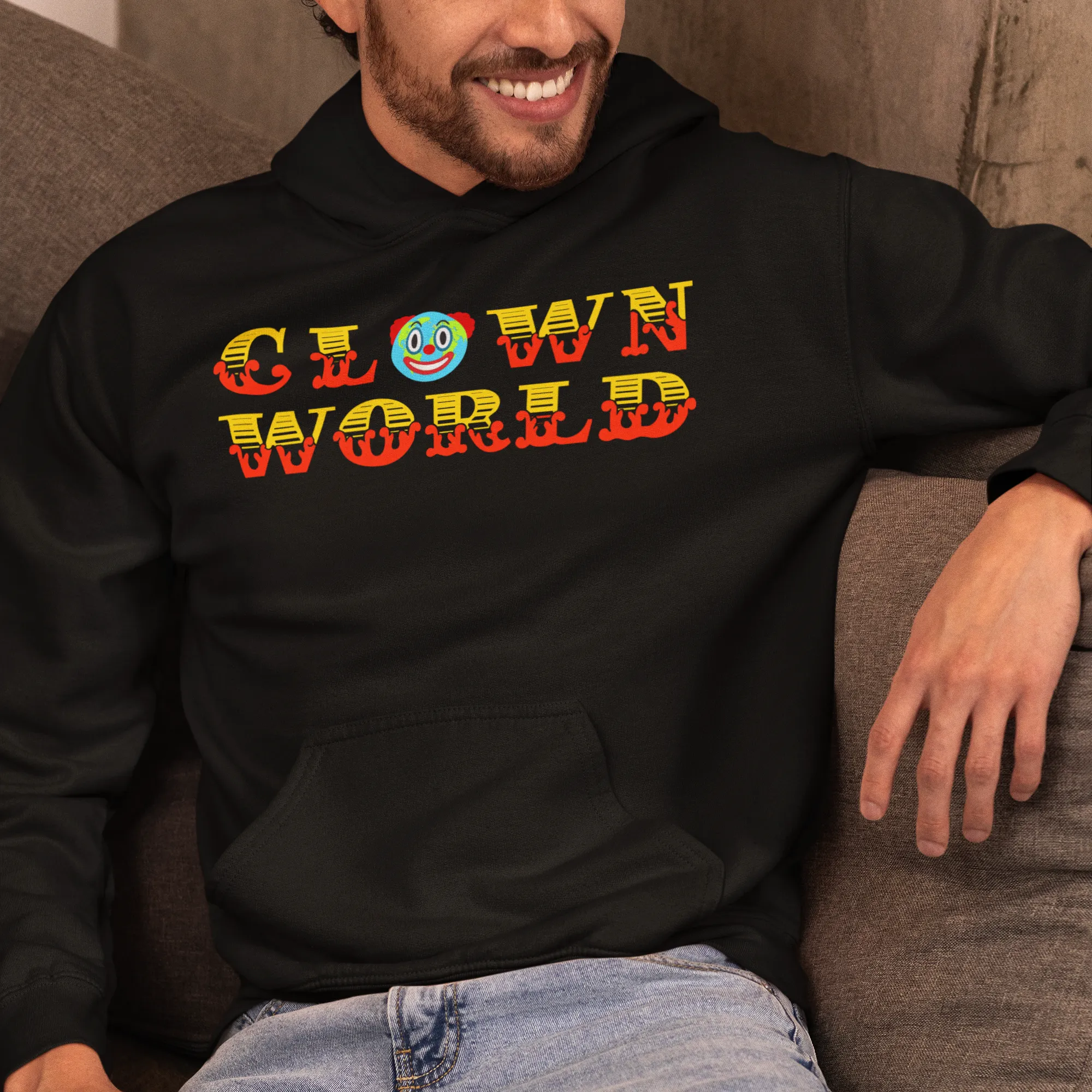 Clown World Unisex Pullover Hoodie