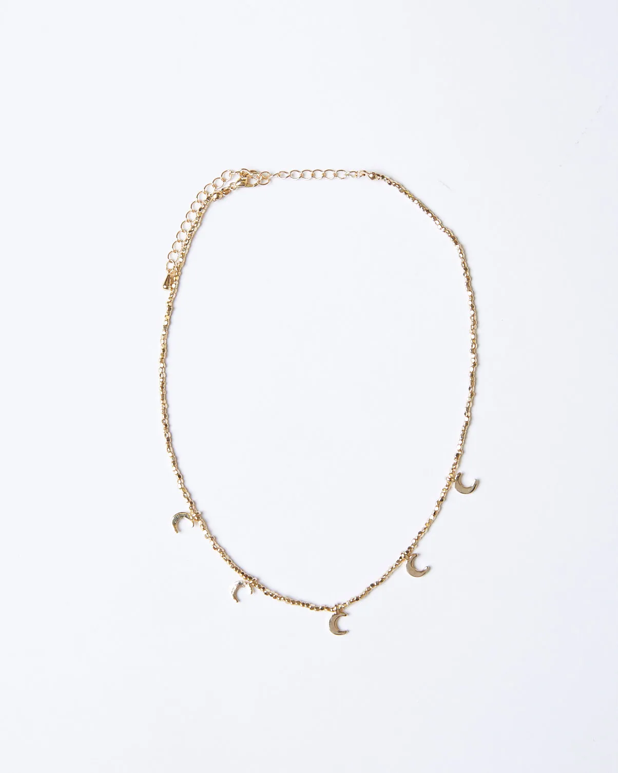 Dainty Moons Choker Necklace