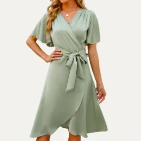 Dani Flutter Sleeve Dress