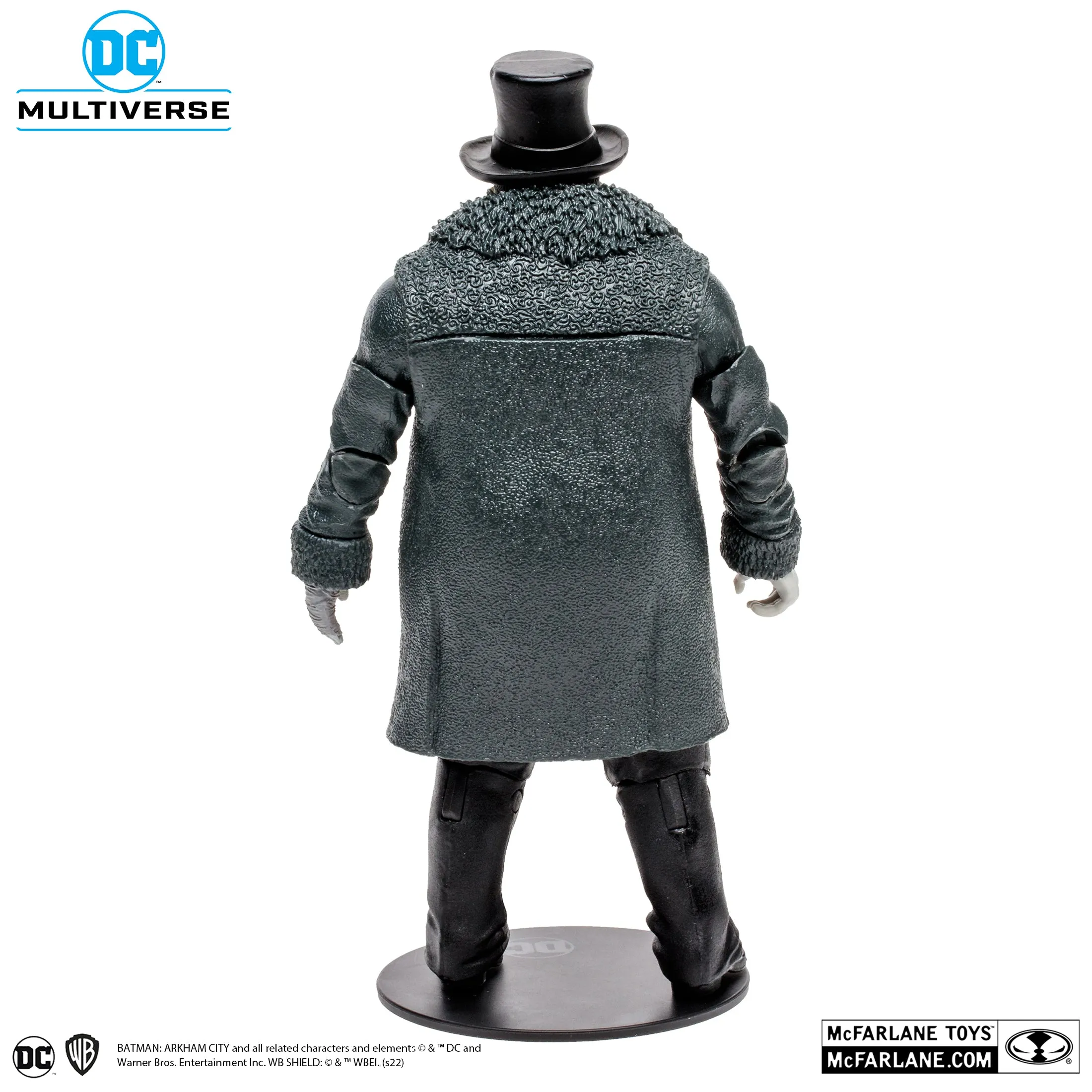 DC Multiverse Batman: Arkham City The Penguin (Gold Label) (Build a Figure - Solomon Grundy)  7" Inch Scale Action Figure (Walmart Exclusive) - McFarlane Toys