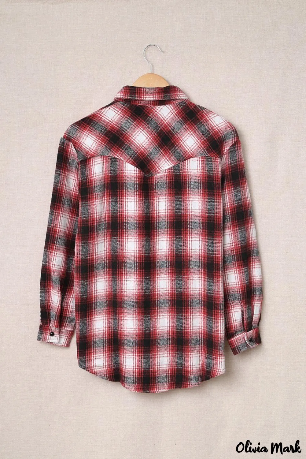 Deanwangkt - Black checked jacket with pockets and buttons