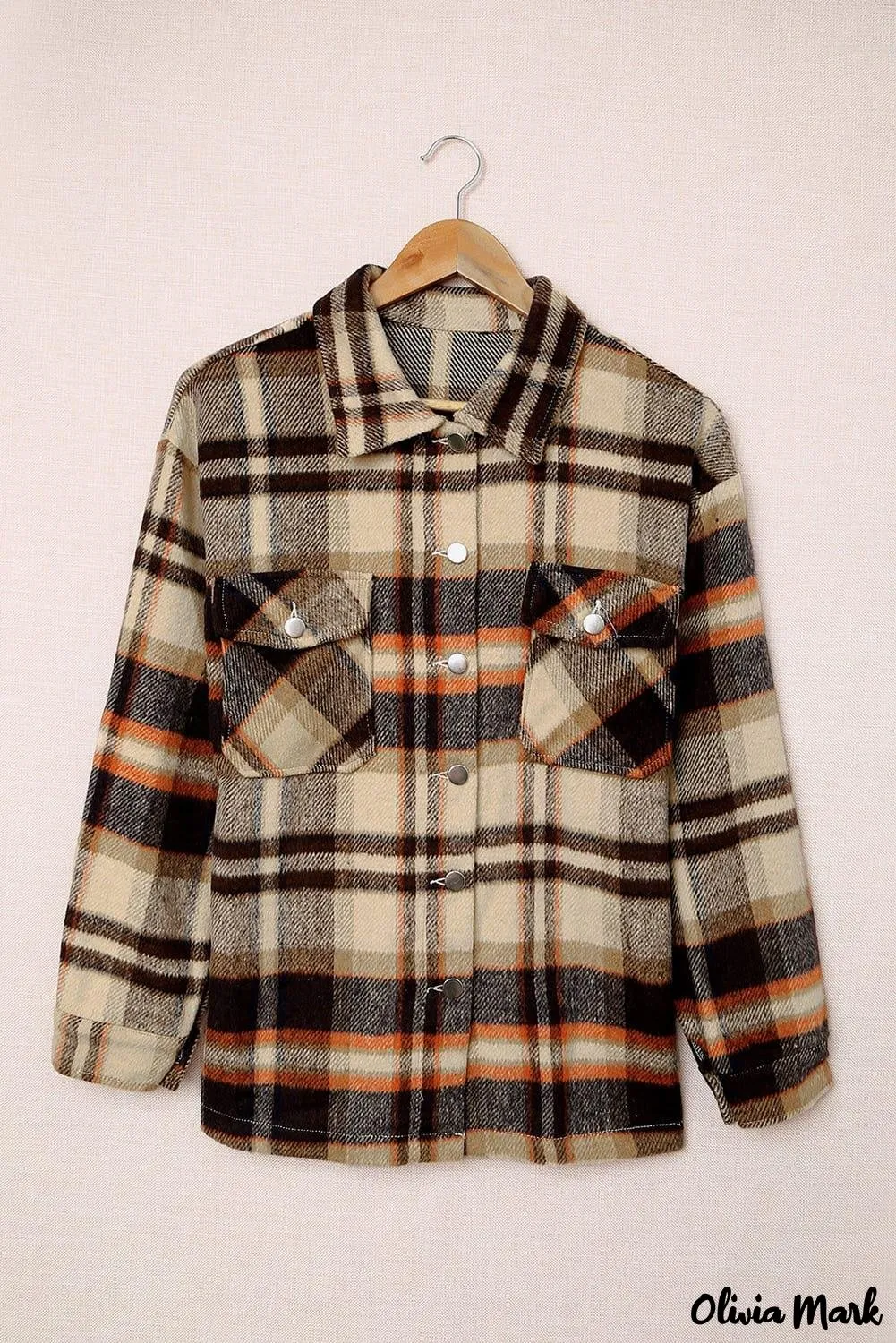 Deanwangkt - Pink Geometric Check Pocket Shirt