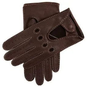 DENTS Winchester Deerskin Driving Gloves - Mens Unlined - Bark