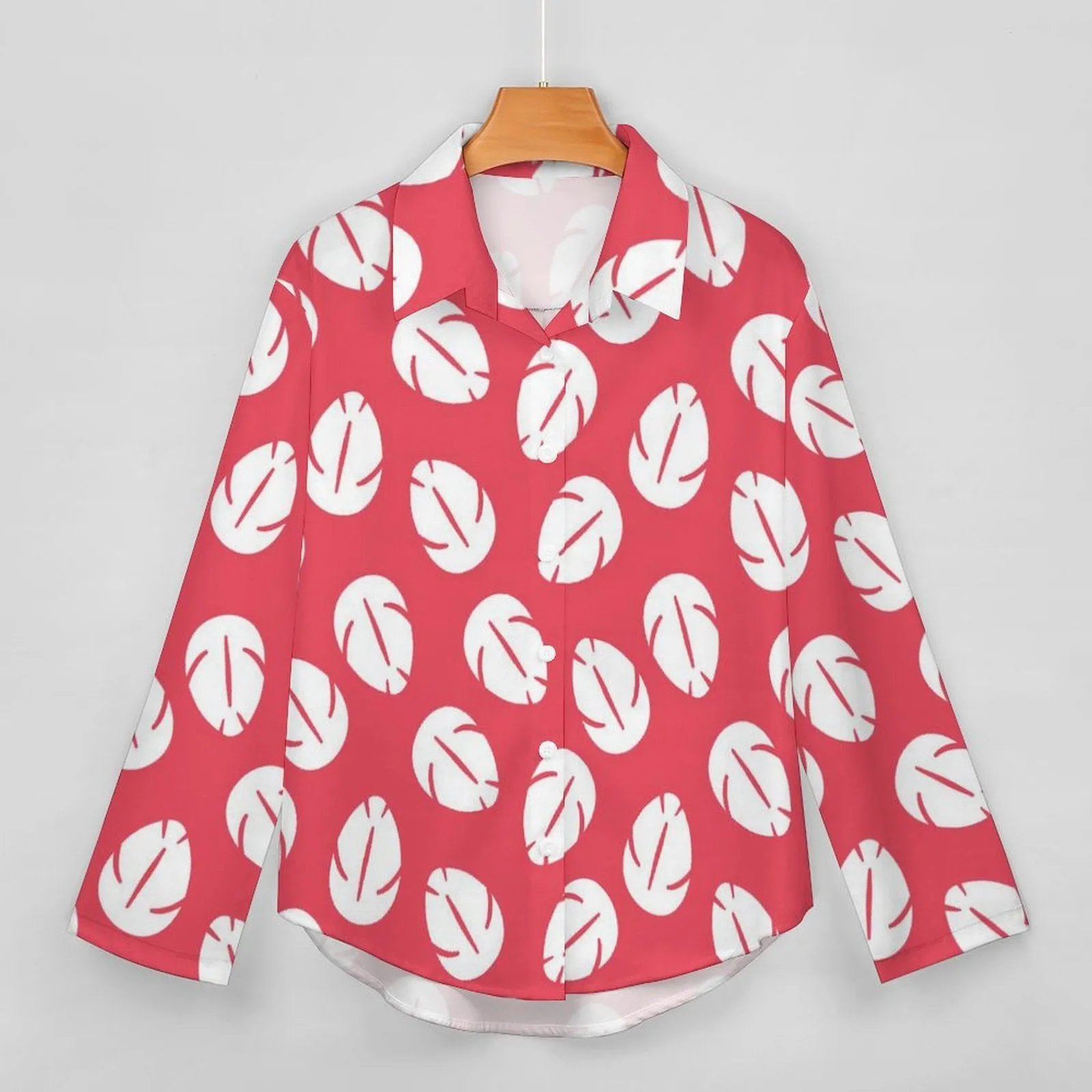 Disney Lilo And Stitch Lilo's Dress Long Sleeve Button Up Blouse