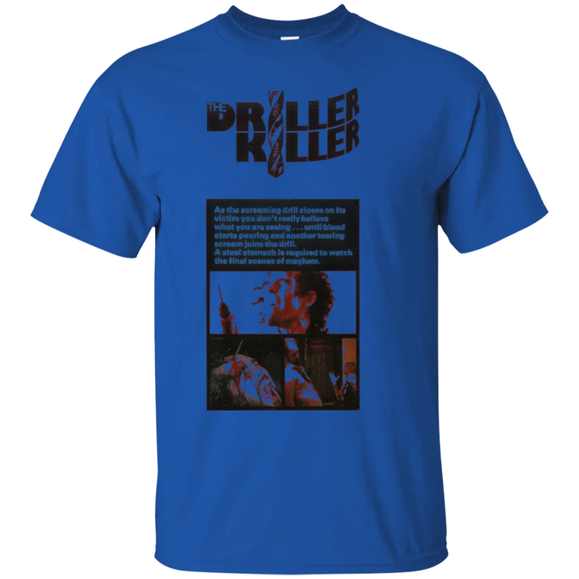 Driller Killer VHS Cover T-Shirt