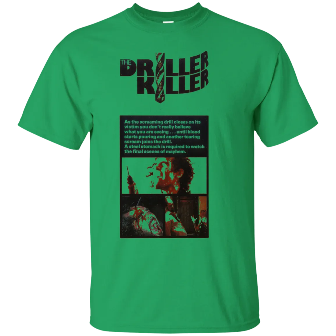 Driller Killer VHS Cover T-Shirt