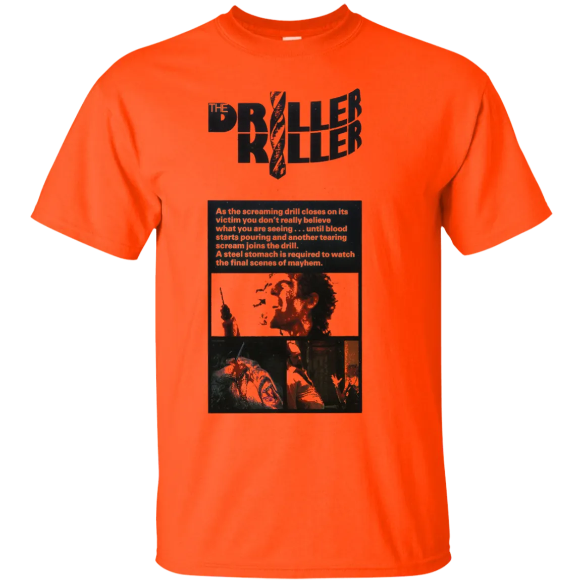 Driller Killer VHS Cover T-Shirt