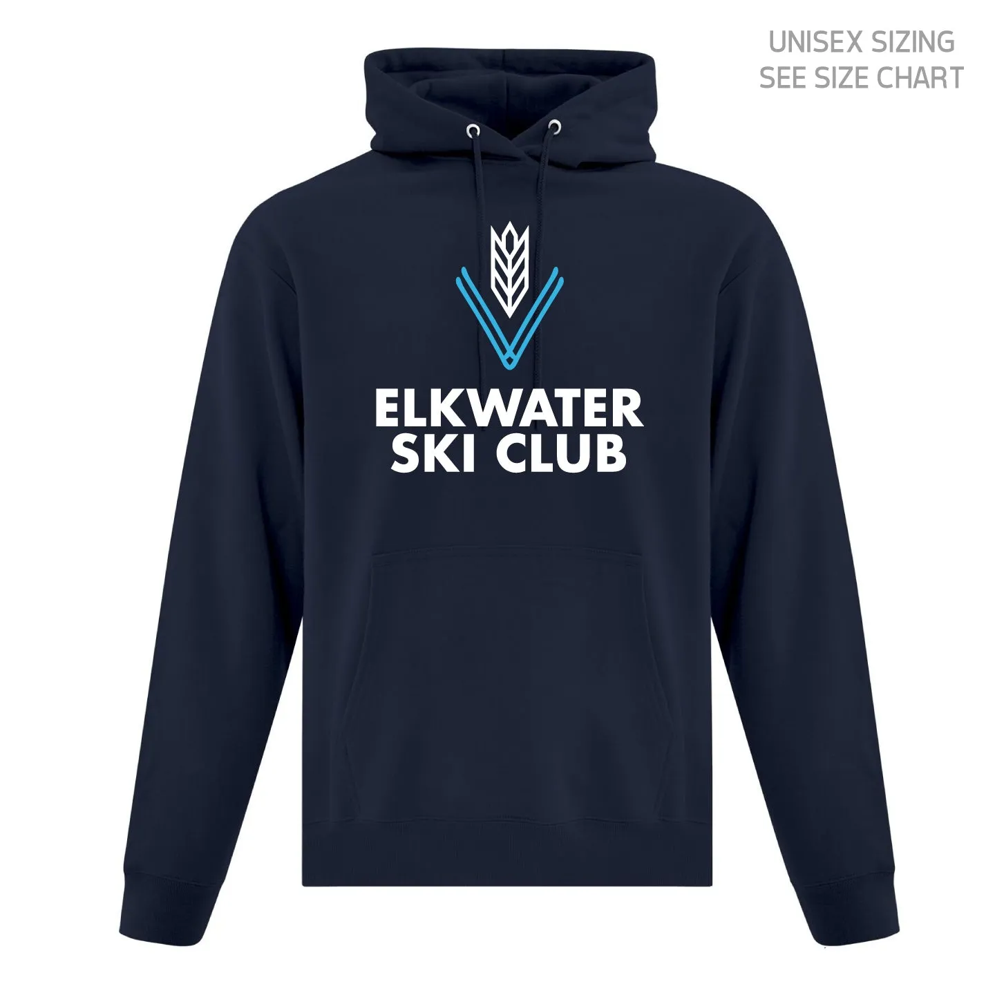 Elkwater Ski Club Unisex Pullover Hoodie (ESCT001-F2500)