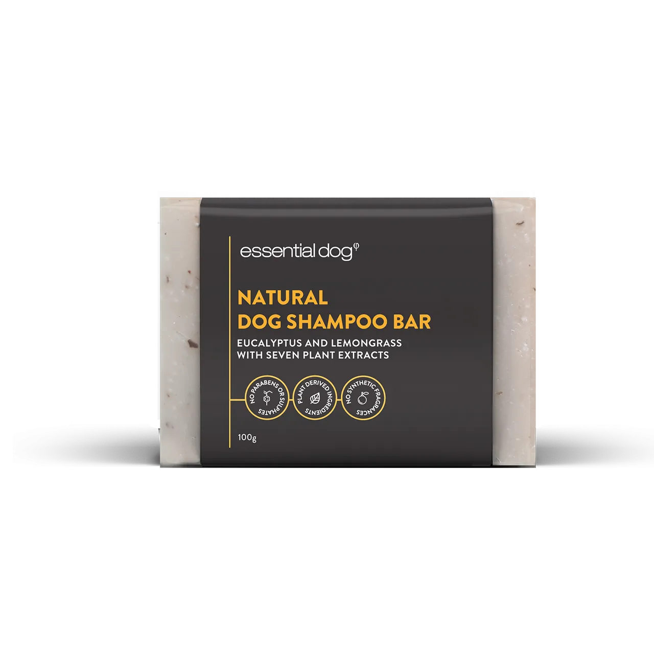 Essential Dog Shampoo Bar (Eucalyptus, Neem & Lemongrass)